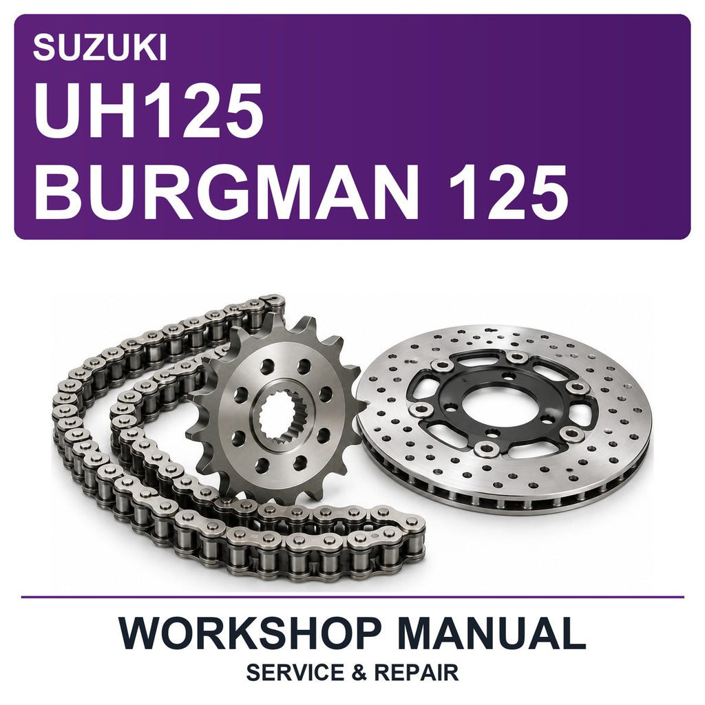 Suzuki UH125 Burgman 125 Workshop Service & Repair Manual