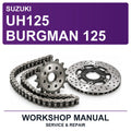 Suzuki UH125 Burgman 125 Workshop Service & Repair Manual