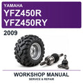 2009 Yamaha YFZ450R YFZ450RY Workshop Service & Repair Manual
