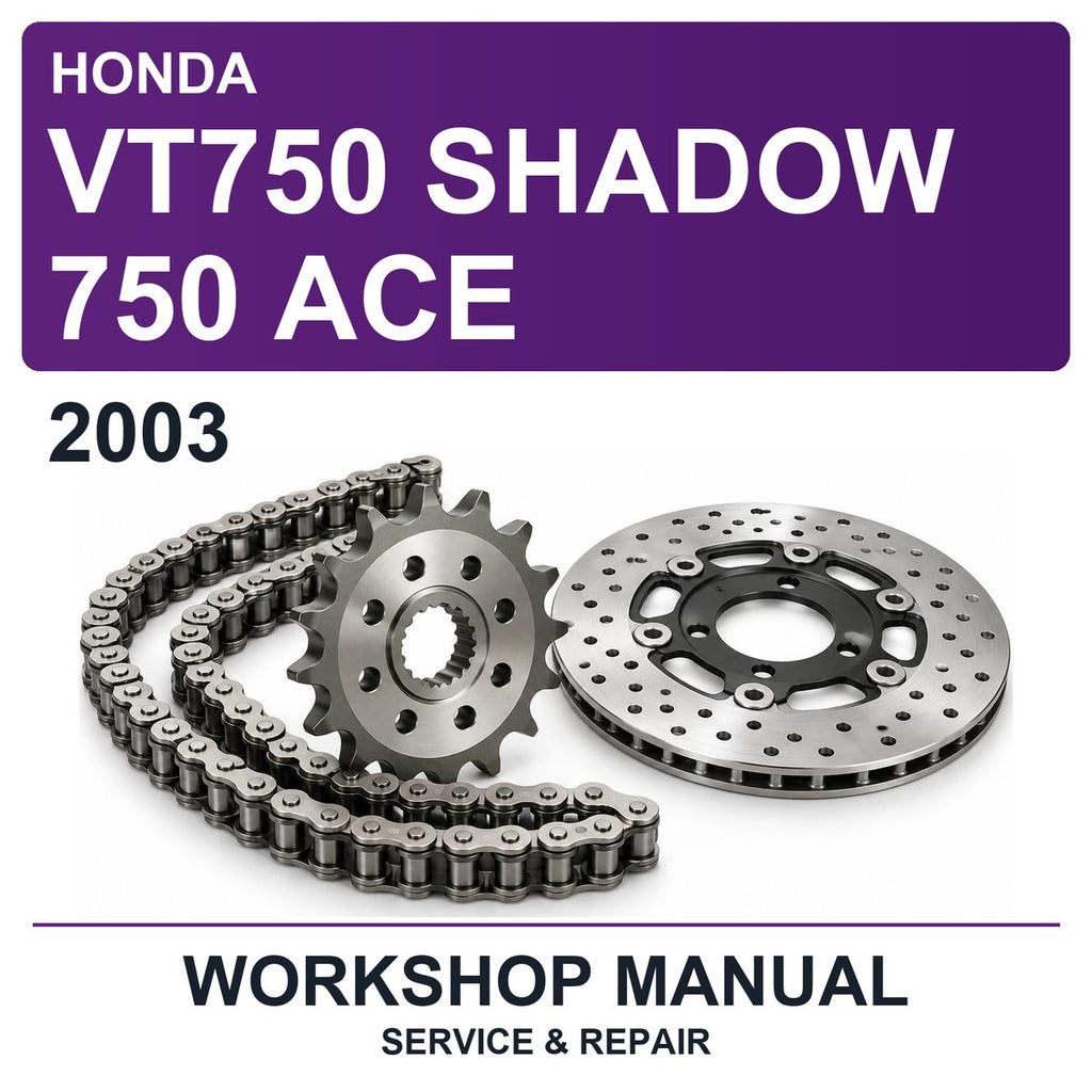 2003 Honda VT750 Shadow 750 ACE Workshop Service & Repair Manual