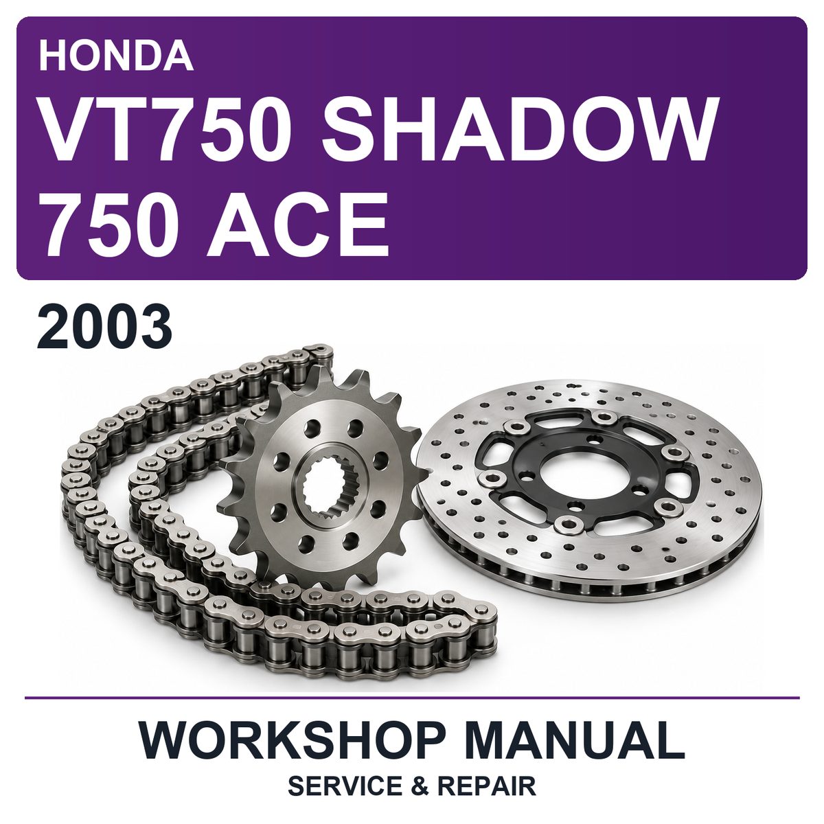 2003 Honda VT750 Shadow 750 ACE Workshop Service & Repair Manual