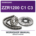 Kawasaki ZZR1200 C1 C3 Workshop Service & Repair Manual