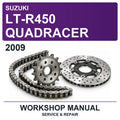 2009 Suzuki LT-R450 Quadracer Workshop Service & Repair Manual