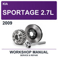 2009 Kia Sportage 2.7L Workshop Service & Repair Manual