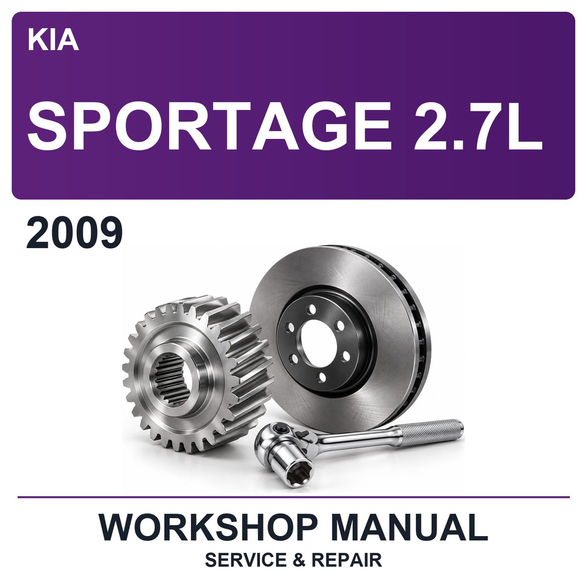 2009 Kia Sportage 2.7L Workshop Service & Repair Manual