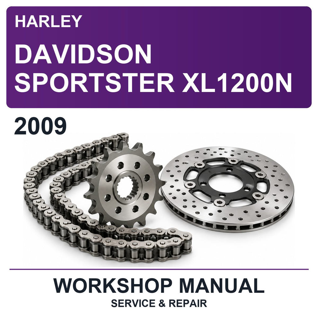 2009 Harley Davidson Sportster XL1200N Workshop Service & Repair Manual