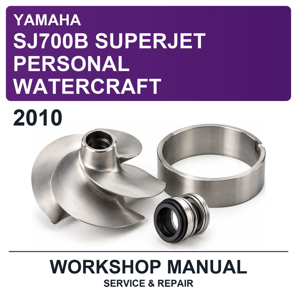 2010 Yamaha SJ700B Superjet Personal Watercraft Workshop Service & Repair Manual