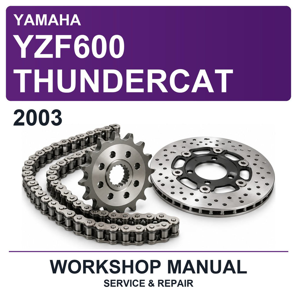2003 Yamaha YZF600 Thundercat Workshop Service & Repair Manual