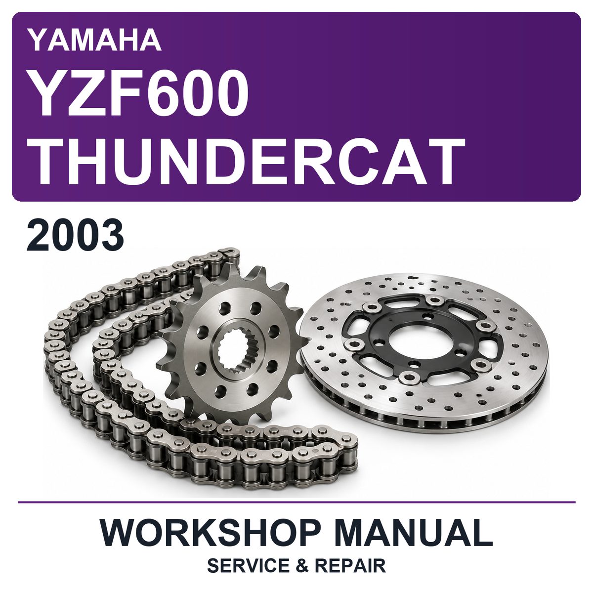 2003 Yamaha YZF600 Thundercat Workshop Service & Repair Manual