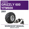 2001 Yamaha Grizzly 600 YFM600 Workshop Service & Repair Manual