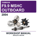 2004 Yamaha F9.9 Mshc Outboard Workshop Service & Repair Manual