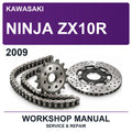 2009 Kawasaki Ninja ZX10R Workshop Service & Repair Manual