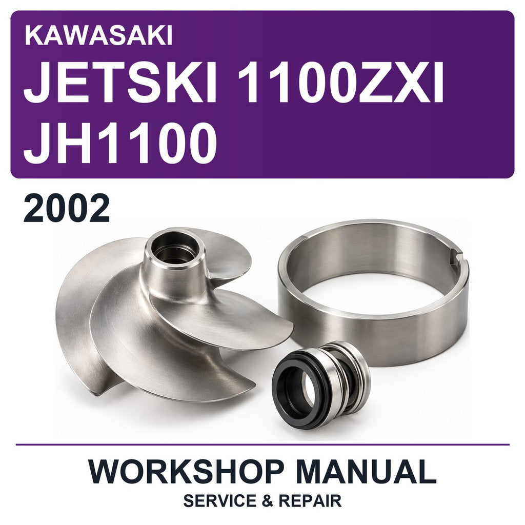 2002 Kawasaki Jetski 1100ZXI JH1100 Workshop Service & Repair Manual