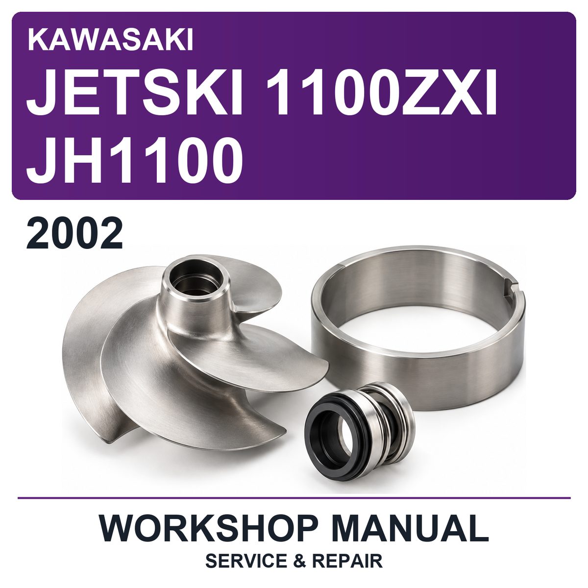 2002 Kawasaki Jetski 1100ZXI JH1100 Workshop Service & Repair Manual