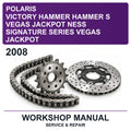 2008 Victory Polaris Hammer Hammer S Vegas Jackpot Ness Signature Series Vegas Jackpot Workshop Service & Repair Manual