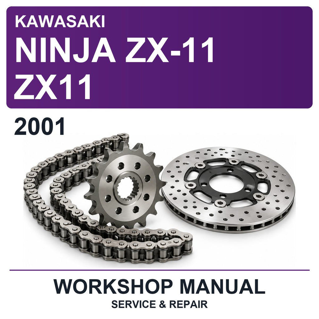 2001 Kawasaki Ninja ZX-11 ZX11 Workshop Service & Repair Manual