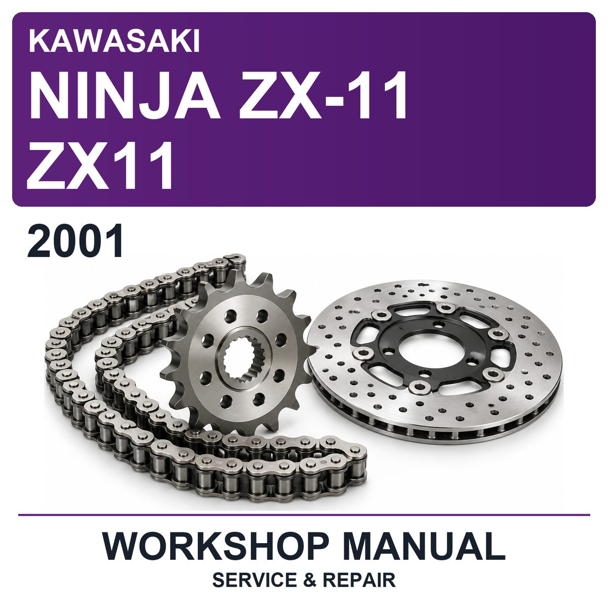 2001 Kawasaki Ninja ZX-11 ZX11 Workshop Service & Repair Manual