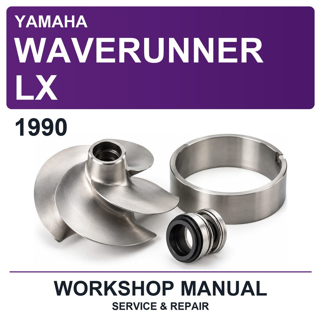 1990 Yamaha Waverunner LX Workshop Service & Repair Manual