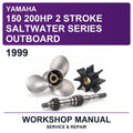 1999 Yamaha 150 200HP 2 Stroke Saltwater Series Outboard Workshop Service & Repair Manual