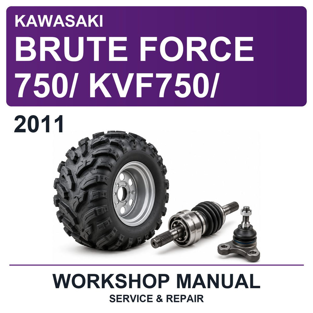 2011 Kawasaki Brute Force 750/ KVF750/ Workshop Service & Repair Manual