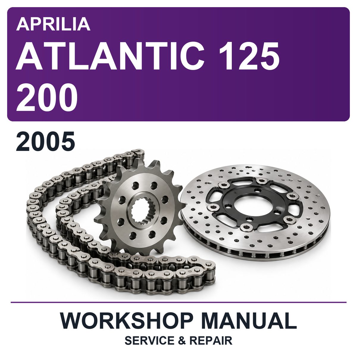 2005 Aprilia Atlantic 125 200 Workshop Service & Repair Manual