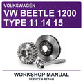 Volkswagen VW Beetle 1200 Type 11 14 15 Workshop Service & Repair Manual