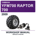 2009 Yamaha YFM700 Raptor 700 Workshop Service & Repair Manual
