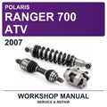 2007 Polaris Ranger 700 ATV Workshop Service & Repair Manual