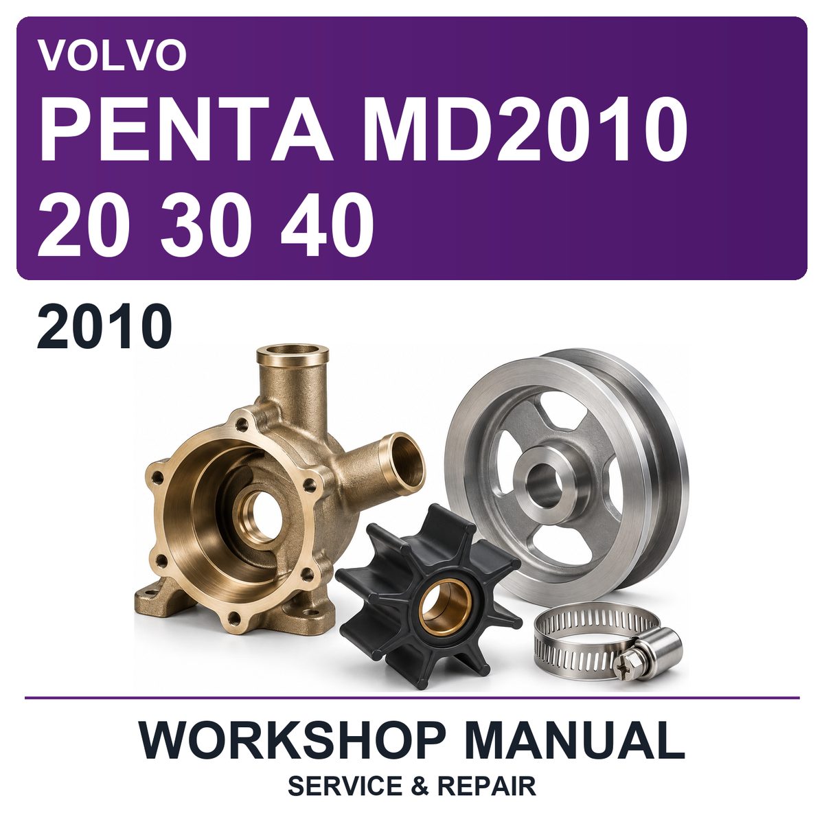 2010 Volvo Penta MD2010 20 30 40 Workshop Service & Repair Manual