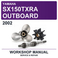 2002 Yamaha SX150TXRA Outboard Workshop Service & Repair Manual