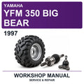 1997 Yamaha YFM 350 BIG Bear Workshop Service & Repair Manual