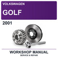 2001 Volkswagen Golf Workshop Service & Repair Manual