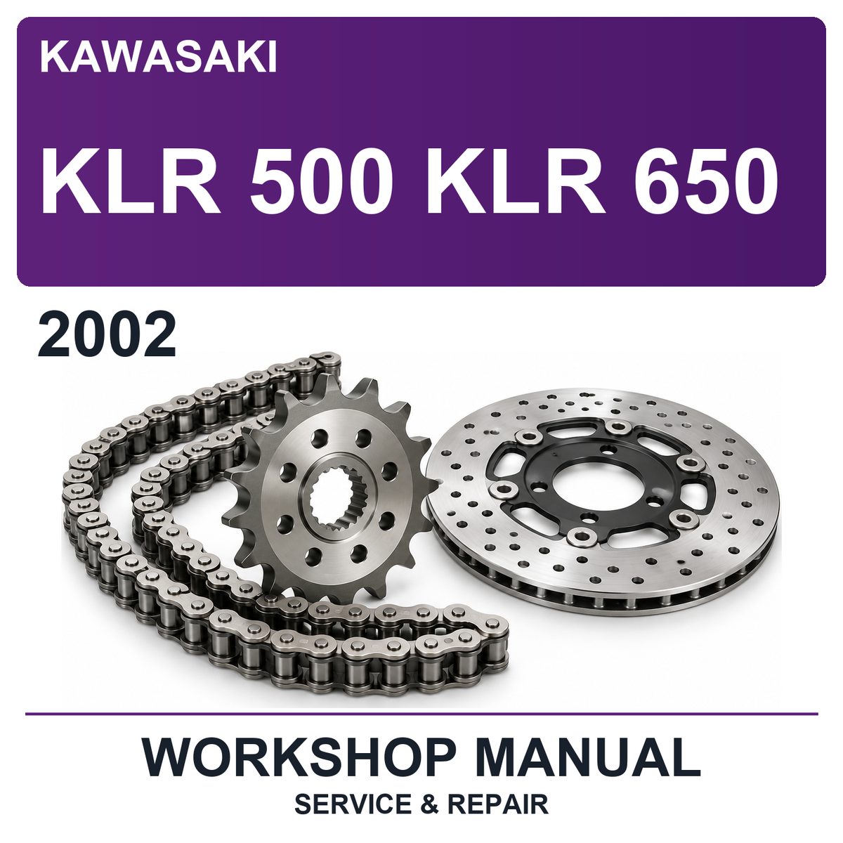 2002 Kawasaki KLR 500 KLR 650 Workshop Service & Repair Manual