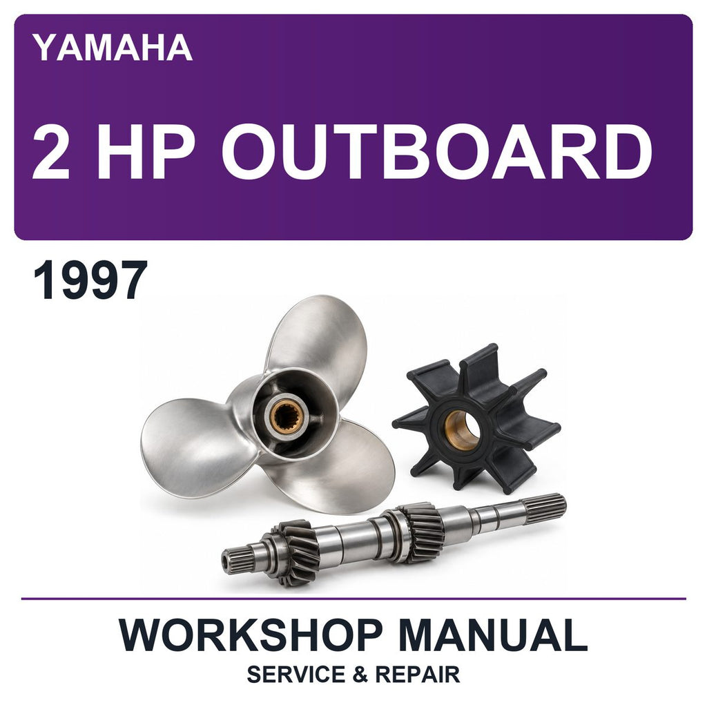 1997 Yamaha 2 HP Outboard Workshop Service & Repair Manual