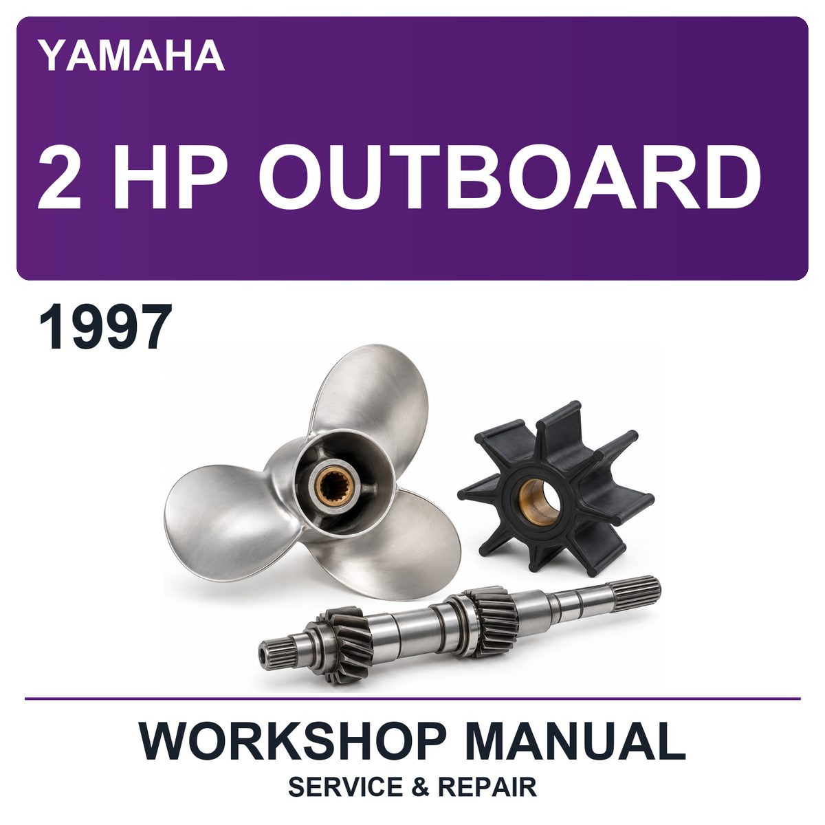 1997 Yamaha 2 HP Outboard Workshop Service & Repair Manual