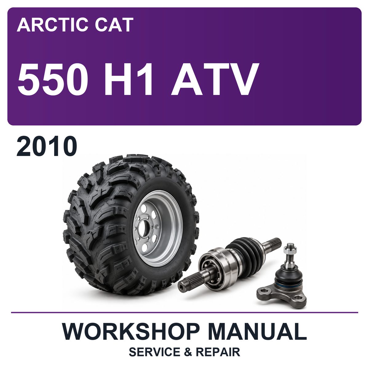 2010 Arctic Cat 550 H1 ATV Workshop Service & Repair Manual