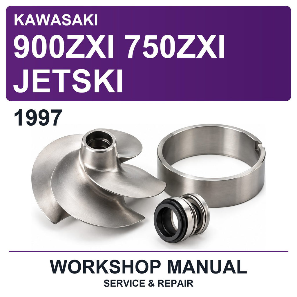 1997 Kawasaki 900ZXI 750ZXI Jetski Workshop Service & Repair Manual
