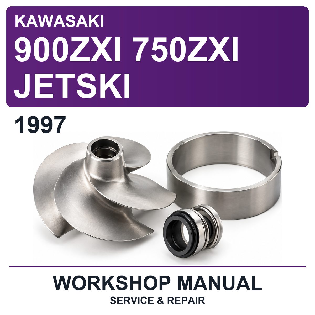 1997 Kawasaki 900ZXI 750ZXI Jetski Workshop Service & Repair Manual