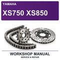 Yamaha XS750 XS850 Workshop Service & Repair Manual