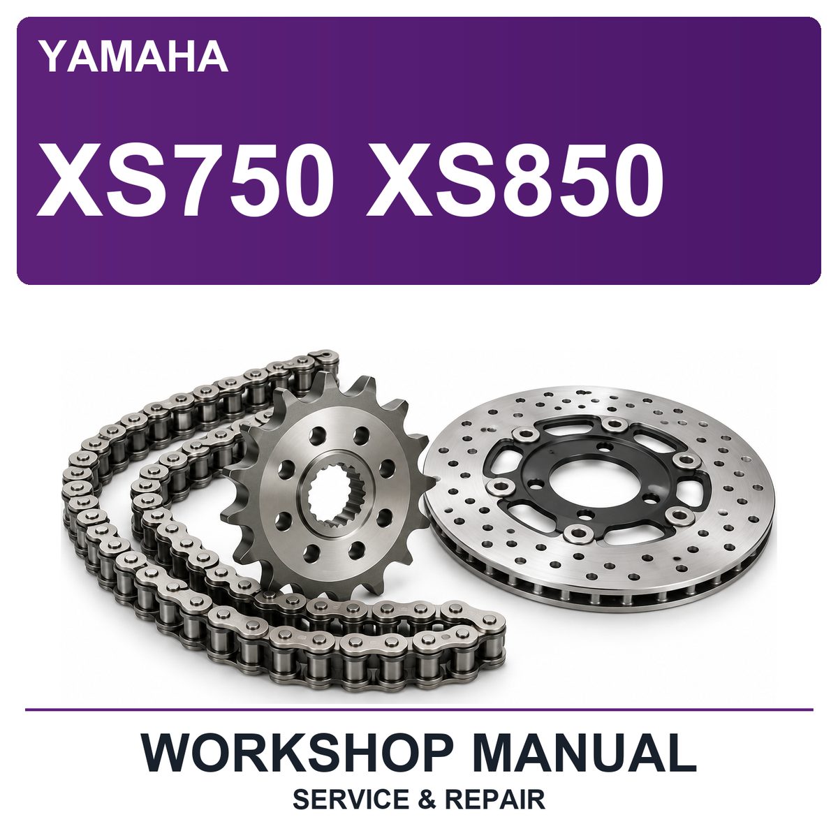 Yamaha XS750 XS850 Workshop Service & Repair Manual