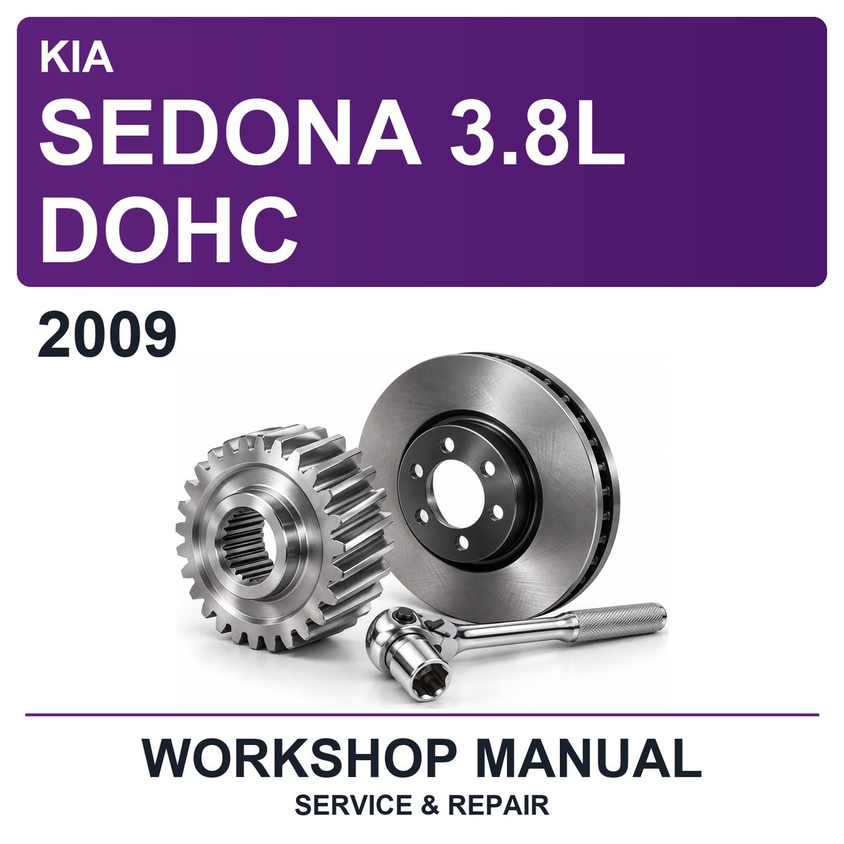 2009 Kia Sedona 3.8L Dohc Workshop Service & Repair Manual