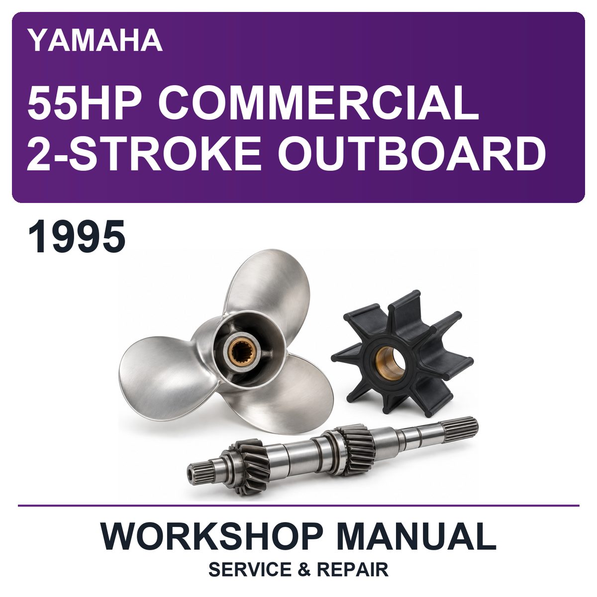 1995 Yamaha 55HP Commercial 2-Stroke Outboard Workshop Service & Repair Manual