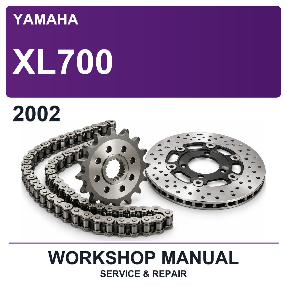 2002 Yamaha XL700 Workshop Service & Repair Manual