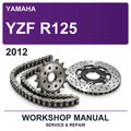 2012 Yamaha YZF R125 Workshop Service & Repair Manual