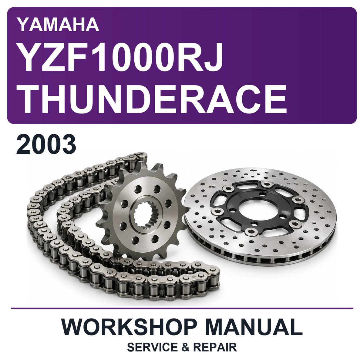 2003 Yamaha YZF1000RJ Thunderace Workshop Service & Repair Manual