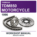 1996 Yamaha TDM850 Motorcycle Workshop Service & Repair Manual