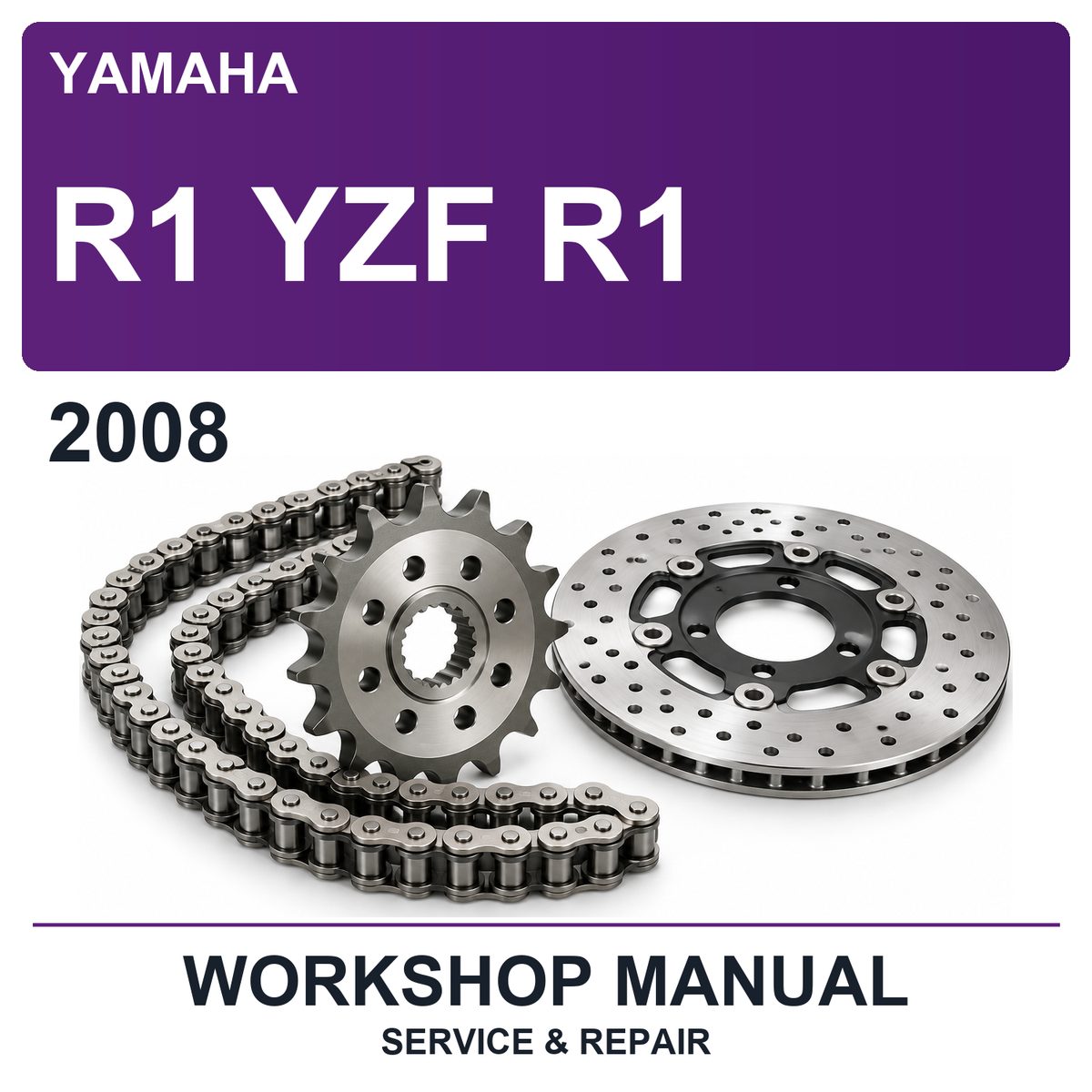 2008 Yamaha R1 YZF R1 Workshop Service & Repair Manual