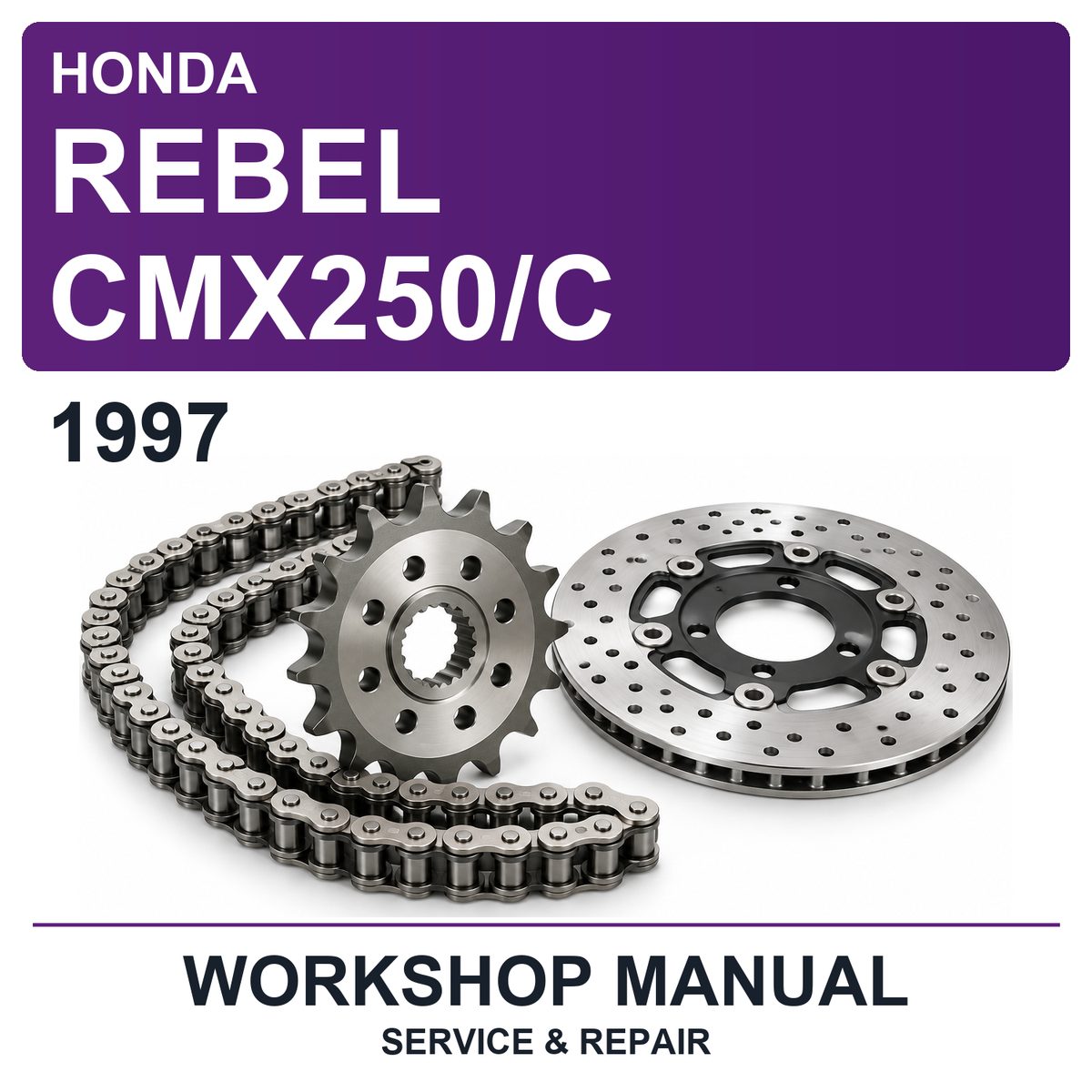 1997 Honda Rebel CMX250/C Workshop Service & Repair Manual