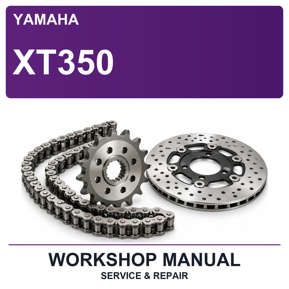 Yamaha XT350 Workshop Service & Repair Manual
