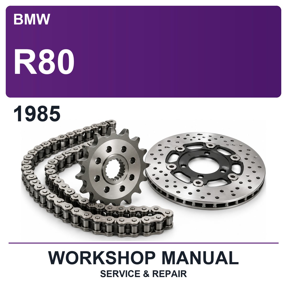 1985 BMW R80 Workshop Service & Repair Manual